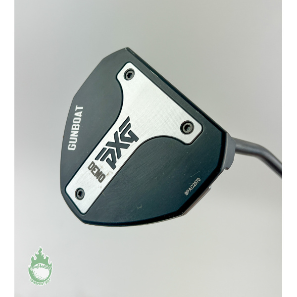 Used Right Handed PXG Gunboat 35" Putter Black Steel Shaft Golf Club DEMO