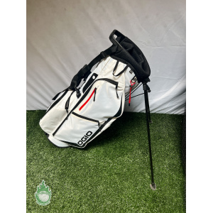 Pre-Owned OGIO 4-Way Golf Stand Bag Cart/Carry White No Rainhood