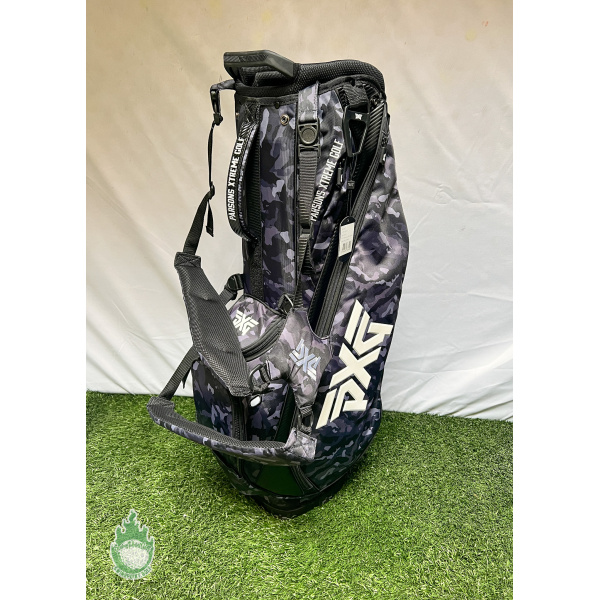 Brand New PXG Carry Stand Bag Navy Blue Camo w/ BackPack Straps