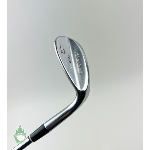 Used RH Cleveland CG15 Zip Grooves Wedge 60*-08 Wedge Flex Steel Golf Club