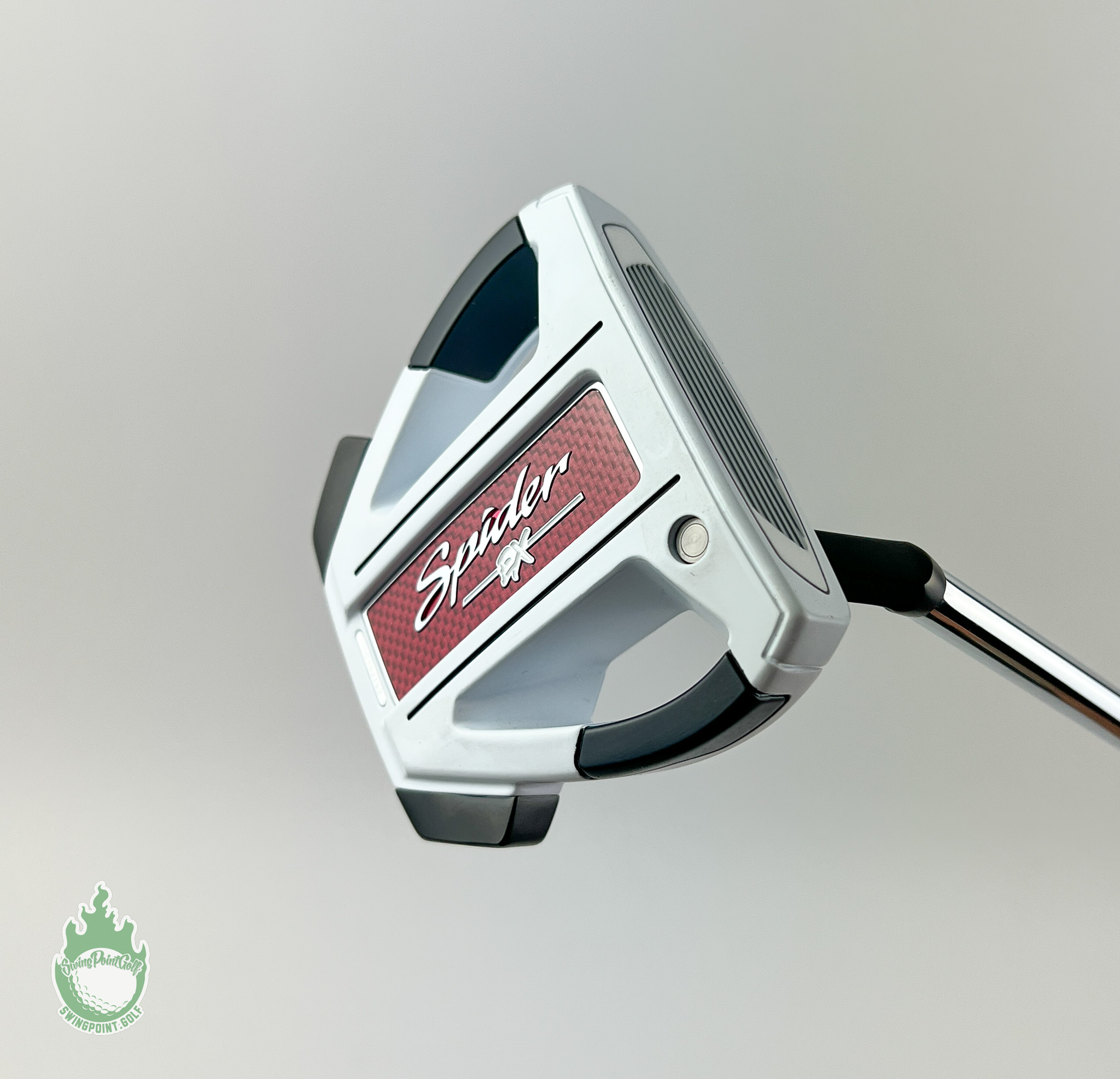 TaylorMade Spider EX PLATINUM/WHITE Putter – 33 Zoll, Single Bend, Rechtshänder (gebraucht)
