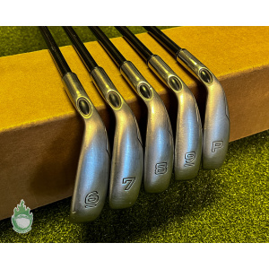 Used RH Callaway Diablo Edge Irons 6-PW 65g Senior Flex Graphite Golf Set