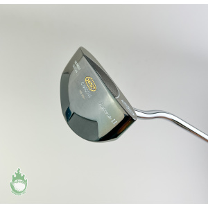 Used Yes C-Groove Victoria II 35" Putter Steel Golf Club Yellow Winn Grip