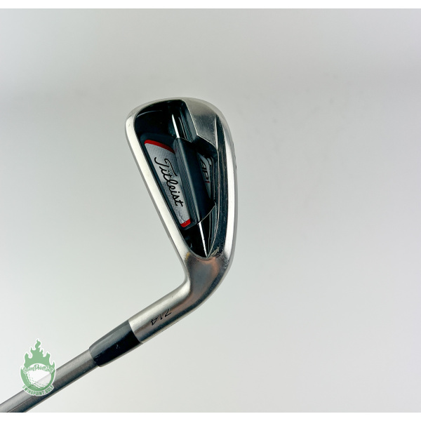 Used Right Handed Titleist AP1 714 5 Iron Senior Flex Steelfiber Golf Club