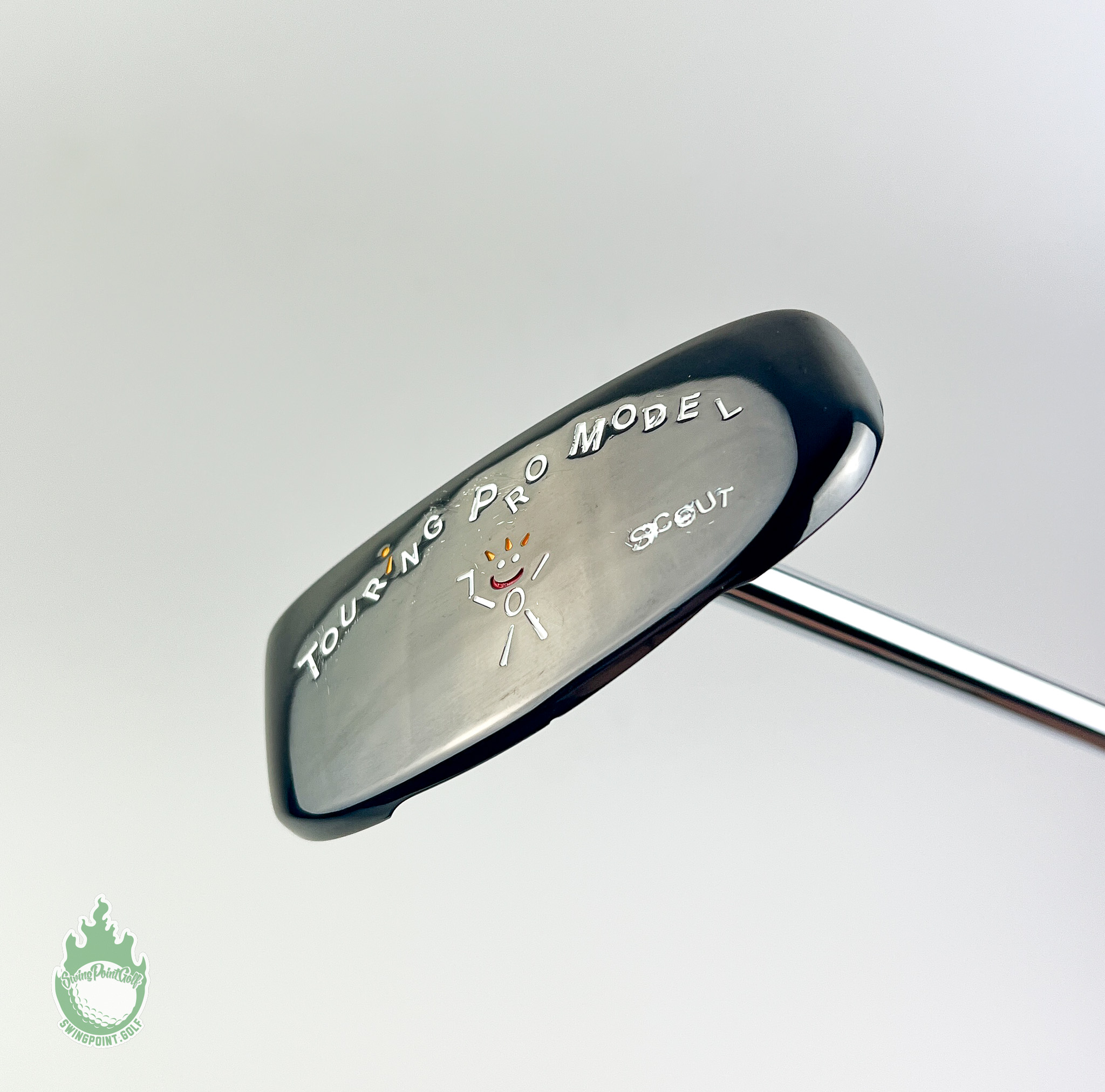 Used RH T.P. Mills Touring Pro Model Scout Putter 35.5” Steel Golf