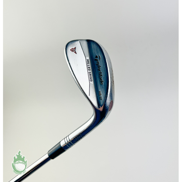 TaylorMade Milled Grind HB Carbon Steel Wedge 58*-12 Wedge Flex