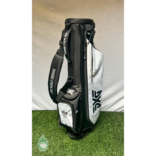 Used PXG Golf Sunday Stand Bag 2-Way 6 Pocket Ships Free Embroidered UNLV KM