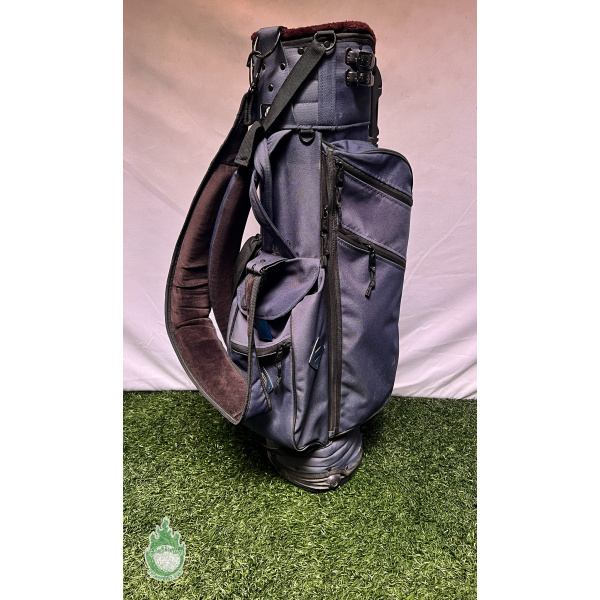 Used Jones Sports Co. Golf Stand Bag 3-Way With Strap & Rainhood