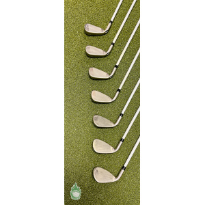 Used RH Callaway X Hot Irons 5-PW/AW 75g Regular Flex Graphite Golf Club Set