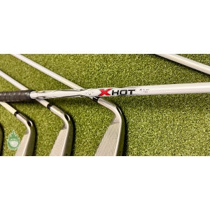 Used RH Callaway X Hot Irons 5-PW/AW 75g Regular Flex Graphite Golf Club Set