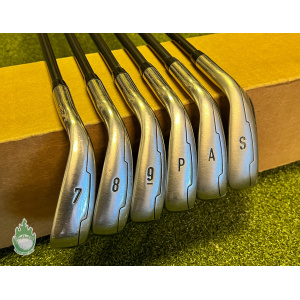 Used Callaway Mavrik Max W Irons 7-PW/AW/SW Helium 50g Ladies Graphite Golf Set