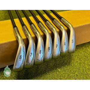 Used Callaway Mavrik Max W Irons 6-PW/AW/SW Helium 50g Ladies Graphite Golf Set
