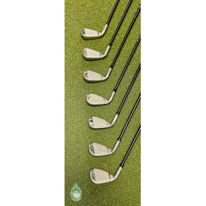 Used Callaway Mavrik Max W Irons 6-PW/AW/SW Helium 50g Ladies Graphite Golf Set