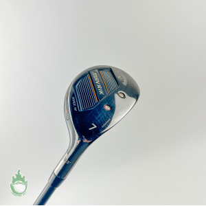 Callaway Mavrik Max W 7 Hybrid 33* Helium 50g Ladies Flex Graphite Golf Pride