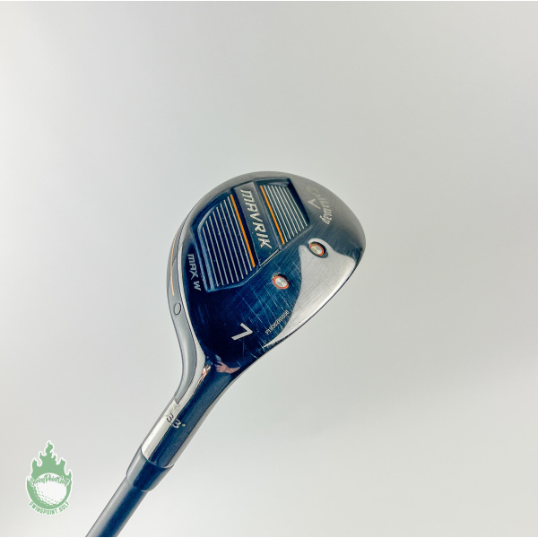 Callaway Mavrik Max W 7 Hybrid 33* Helium 50g Ladies Flex Graphite Golf Pride