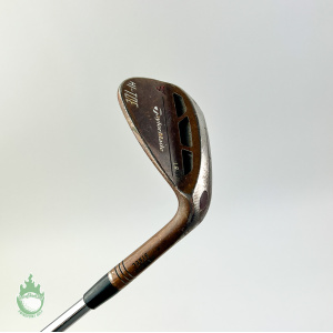 Used TaylorMade Hi-Toe Carbon Steel Wedge LB 60*-09 Stiff Flex Steel Golf Club