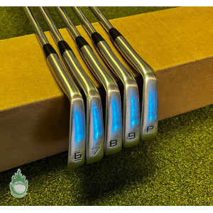 Used TaylorMade P-7MB Forged Irons 6-PW Tour Issue X100 X-Stiff Steel Golf Set