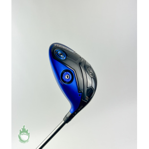 Used Cobra KING F7+ Blue Driver 9*-12* Elements Chrome 6F4 Stiff Graphite Golf