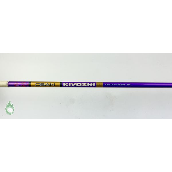 Used OBAN Kiyoshi Purple 75g O5 X-Stiff Flex Graphite Wood Shaft