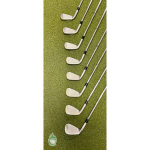 Used RH Cleveland CG2 CMM Irons 3-PW S300 Stiff Flex Steel Golf Club Set
