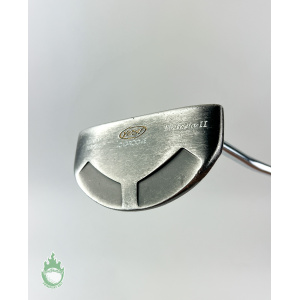Used Right Hand Yes C-Groove Victoria II 35" Putter Steel Golf Club Winn Grip