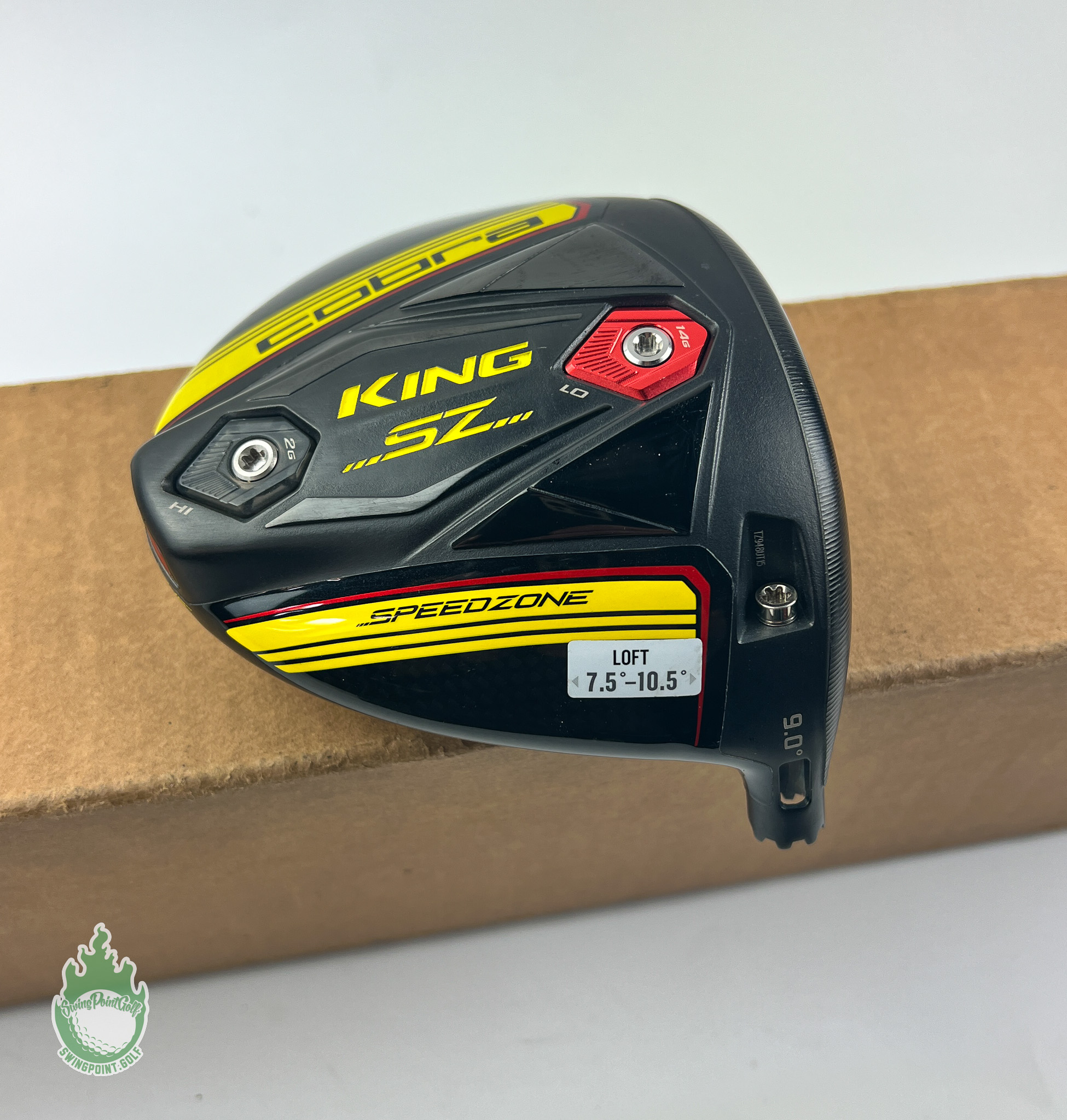 Used Right Handed Cobra KING SZ Speedzone Driver 7.5*-10.5* HEAD