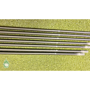 Used Mitsubishi Chemical MMT 86g Stiff Graph Iron Shafts 4-PW Parallel Tip .370