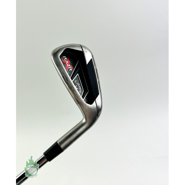 Used Right Handed Callaway RAZR X Tour 6 Iron Stiff Flex Steel Golf Club