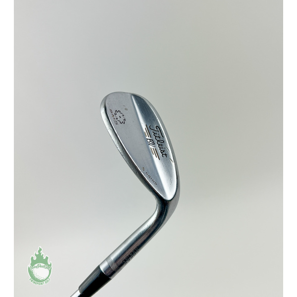 Titleist Vokey SM5 Tour Chrome S Grind Wedge 60*-07 Wedge Flex Steel Golf Club