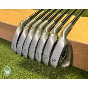 Used RH Ping Green Dot i3+ Irons 4-PW Regular Flex Graphite Golf Club Set