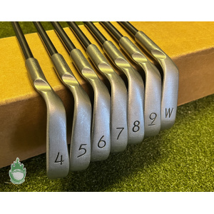 Used RH Ping Green Dot i3+ Irons 4-PW Regular Flex Graphite Golf Club Set