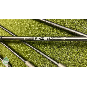 Used RH Ping Green Dot i3+ Irons 4-PW Regular Flex Graphite Golf Club Set