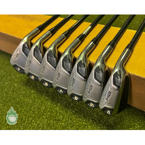 RH Cleveland Launcher HB Turbo Irons 4-PW Miyazaki 6A Senior Graphite Golf Set