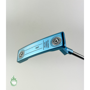 New RH Mizuno M Craft OMOI 02 Blue Ion Forged 34" Putter Steel Golf Club