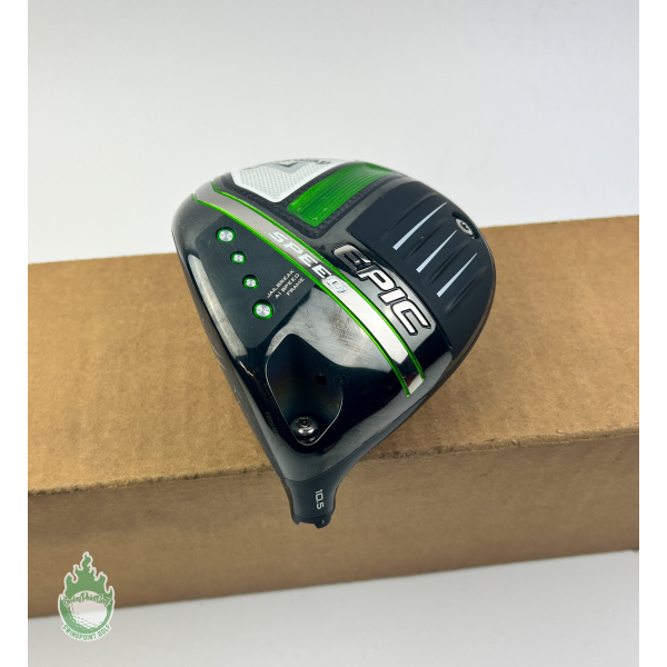 Used Left Handed 2021 Callaway EPIC Speed Driver 10.5* HEAD ONLY Golf Club
