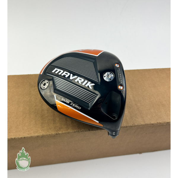 Used Right Handed Callaway Mavrik Sub Zero Driver 9* HEAD ONLY Golf Club