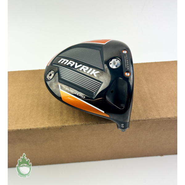Used Right Handed Callaway Mavrik Sub Zero Driver 9* HEAD ONLY
