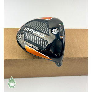Used Right Handed Callaway Mavrik Sub Zero Driver 9* HEAD ONLY Golf Club