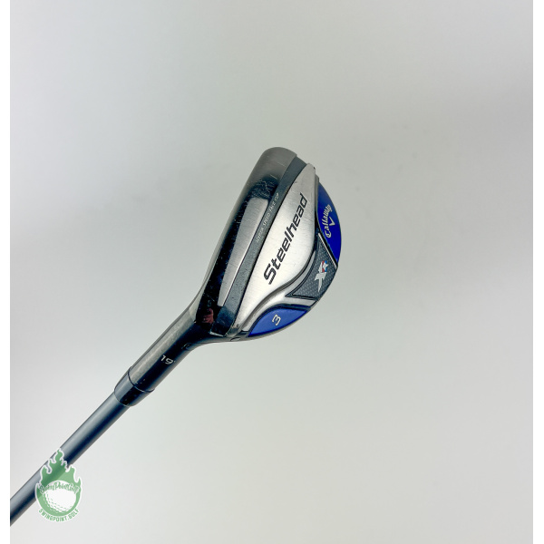 LH Callaway Steelhead XR 3 Hybrid 19* Program F15 60g Regular Graphite Golf