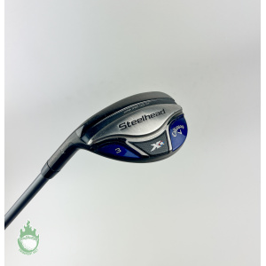 LH Callaway Steelhead XR 3 Hybrid 19* Program F15 60g Regular Graphite Golf