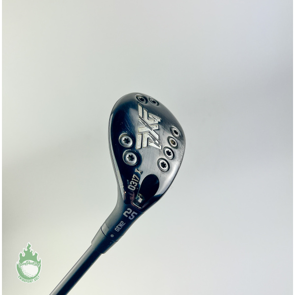 Used PXG 0317X Gen 2 5 Hybrid 25* KBS TGI 70g Regular Flex Graphite Golf Club