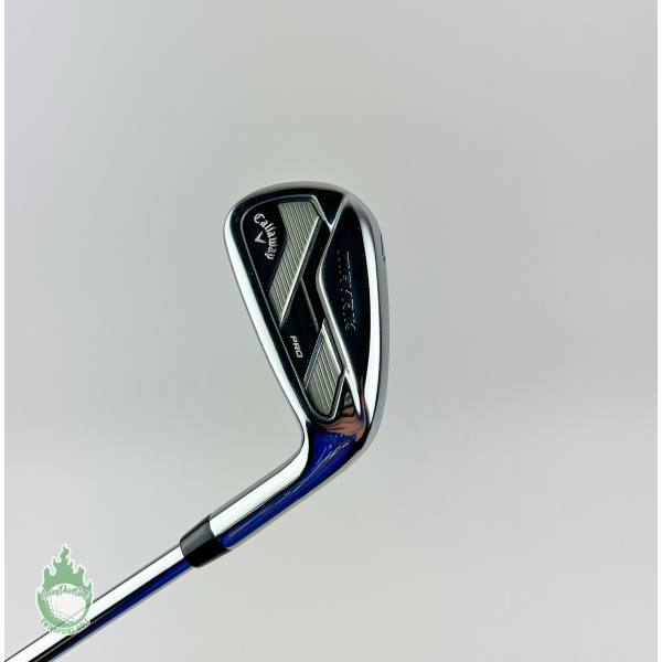 Used Right Callaway Mavrik Pro 7 Iron XP 105 S300 Stiff Flex Steel Golf Club