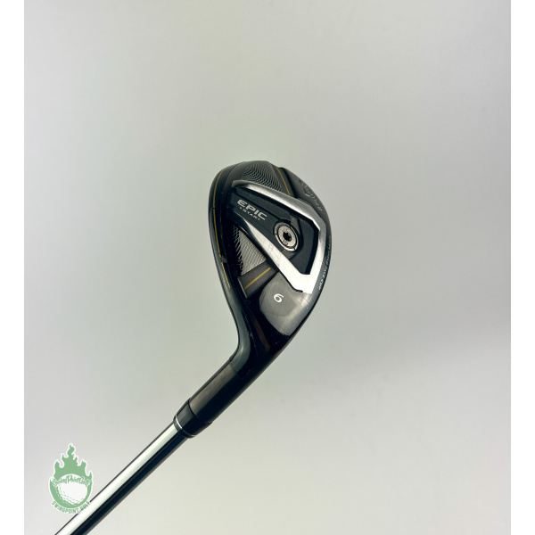 Used RH Callaway Epic Star 6 Hybrid Bassara 55g Lite Flex Graphite Golf Club