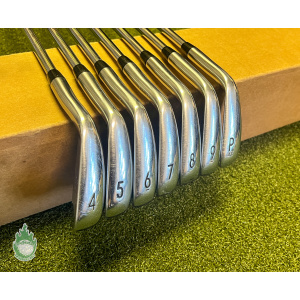 Used RH Titleist T200 Irons 4-PW Tour Issue S400 Stiff Flex Steel Golf Club Set