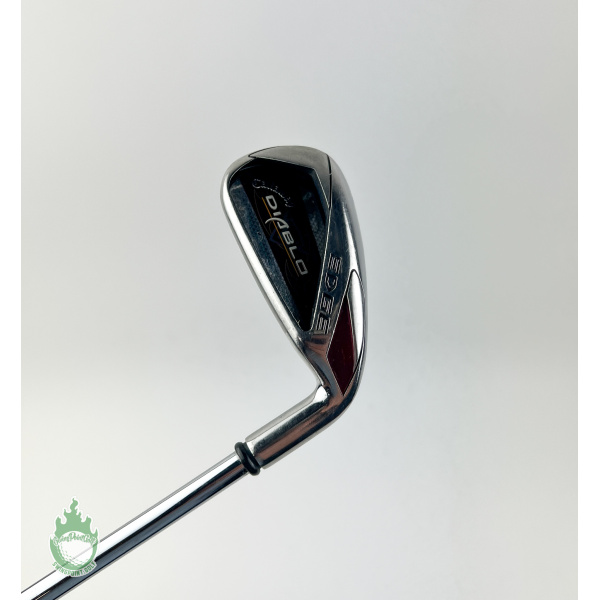 Used Right Handed Callaway Diablo Edge 6 Iron Uniflex Steel Shaft Golf Club