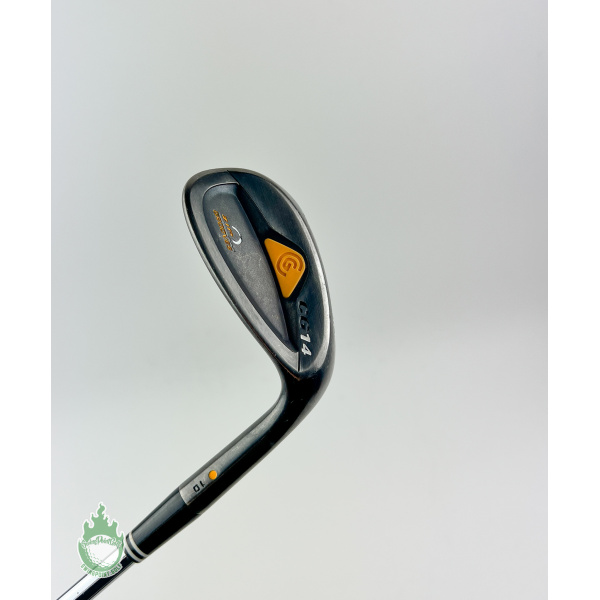 Used RH Cleveland CG14 Zip Grooves Wedge 58*-10 Wedge Flex Steel Golf Club