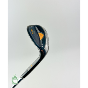 Used RH Cleveland CG14 Zip Grooves Wedge 58*-10 Wedge Flex Steel Golf Club