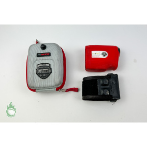 Used Bushnell Tour V4 Laser Rangefinder Slope Edition Magnetic Strap/Carry Case