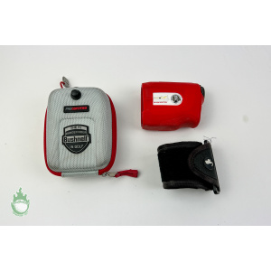 Used Bushnell Tour V4 Laser Rangefinder Slope Edition Magnetic Strap/Carry Case