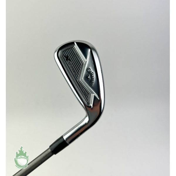 Used Callaway X-Forged UT '18 Driving Iron 24* Steelfiber Stiff Steel Golf Club